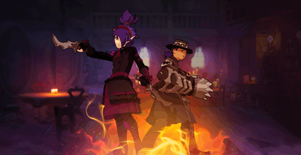 Heroes adorned in Wild West clothes. 